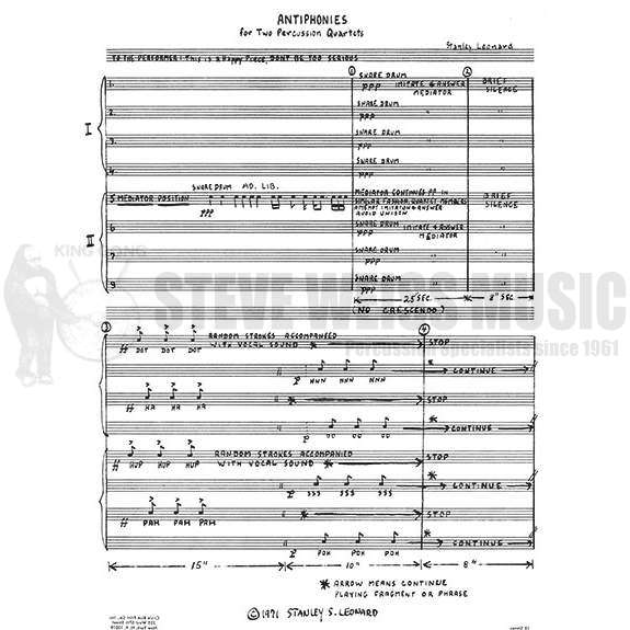 Leonard-Antiphonies(SP)-B/V/C/X/2M/6T/P OS