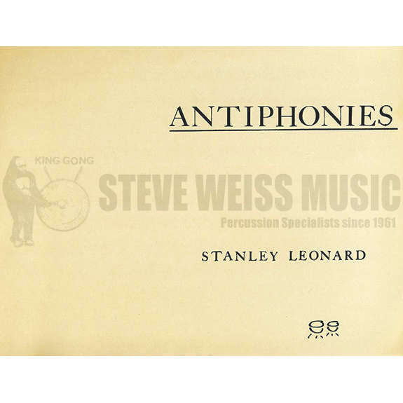 Leonard-Antiphonies(SP)-B/V/C/X/2M/6T/P OS