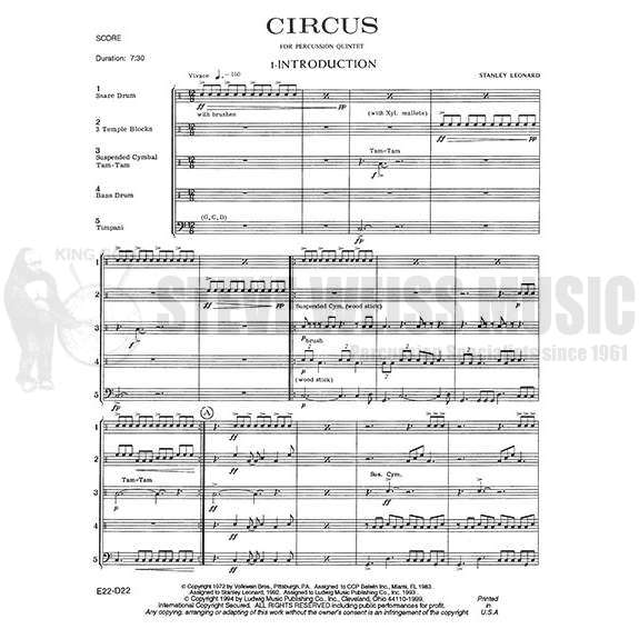 Leonard-Circus (SP)-C/B/3T/P