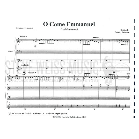 Leonard-O Come Emmanuel (SP)-4T/OR