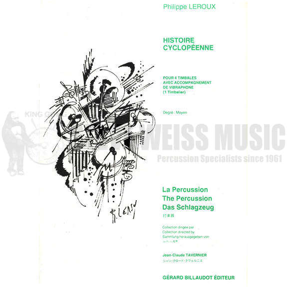 Leroux-Histoire Cyclopeenne-4T/ V