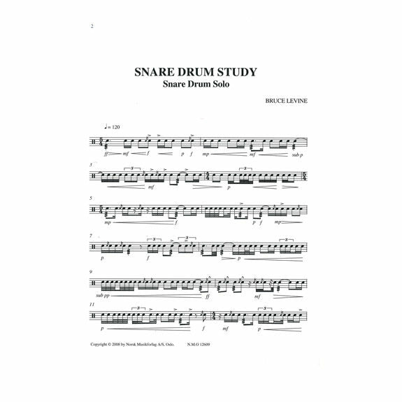 Levine-Snare Drum Study-SD