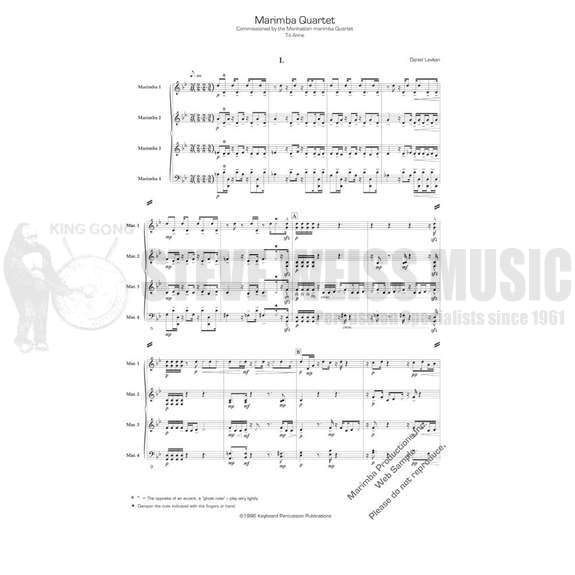 Levitan-Marimba Quartet (SP)-4M OS