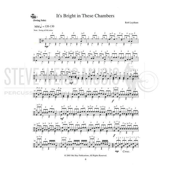 Leytham-Musical Drum Set Solos (Online Access Included)