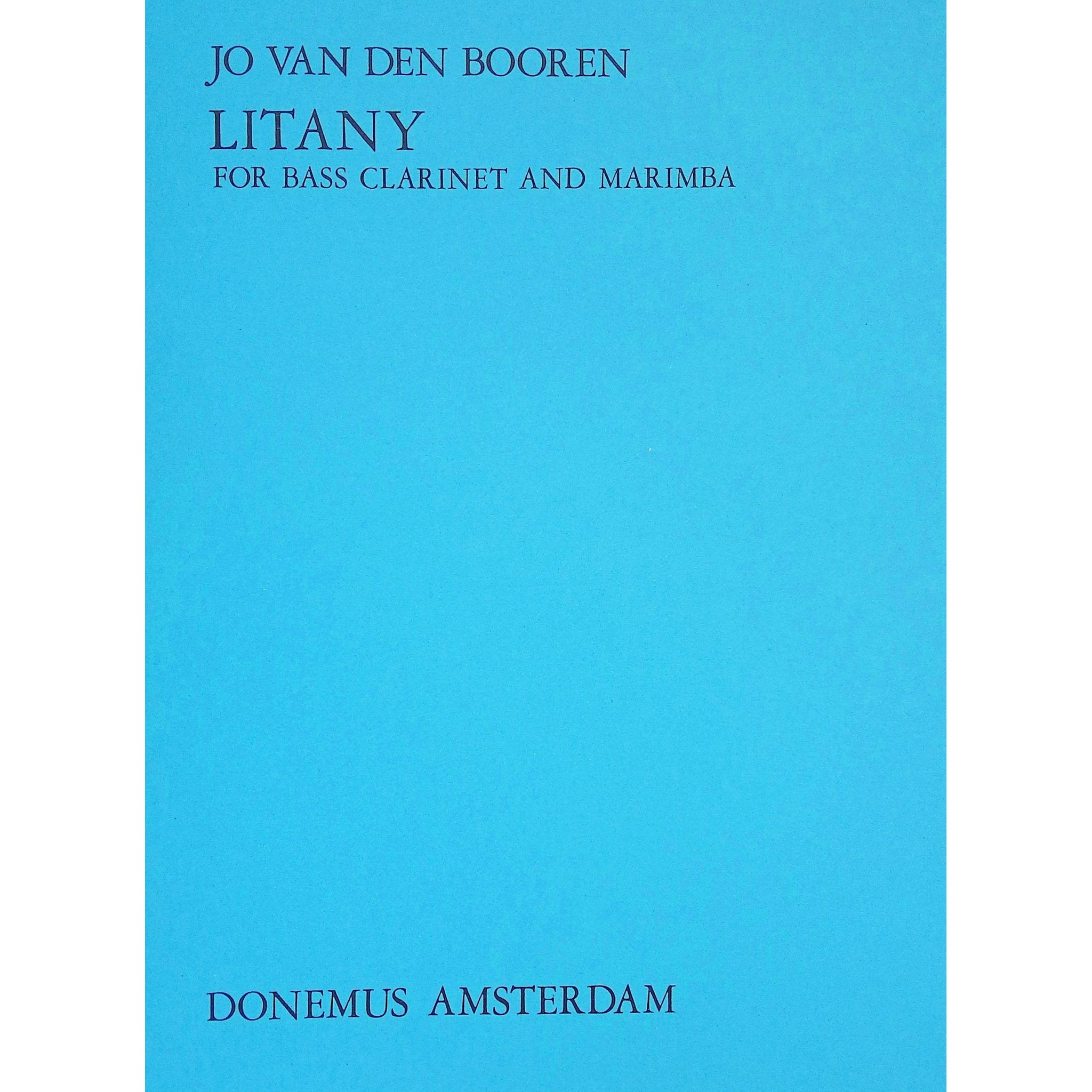 Litany by Jo Van Den Booren