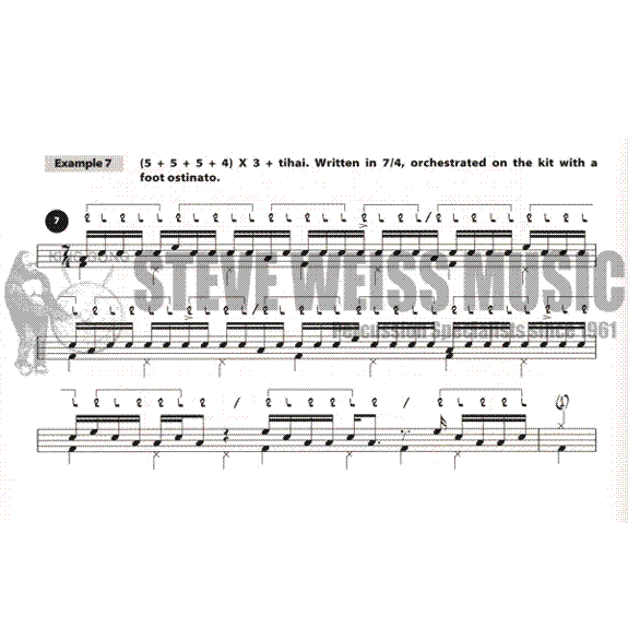 Lockett-Indian Rhythms for Drumset (Online audio access included)
