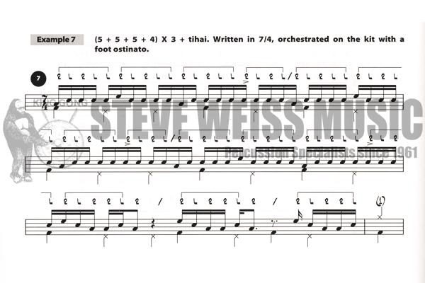 Lockett-Indian Rhythms for Drumset (Online audio access included)