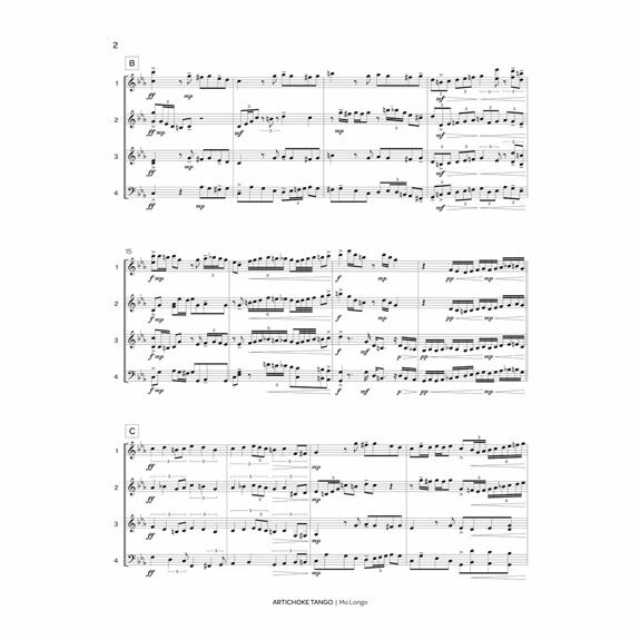 Longo-Artichoke Tango (SP)-2M (4 hands)