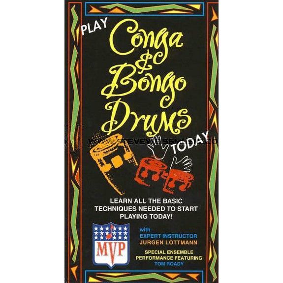 Lottmann-Play Conga and Bongo Drums Today (VHS)