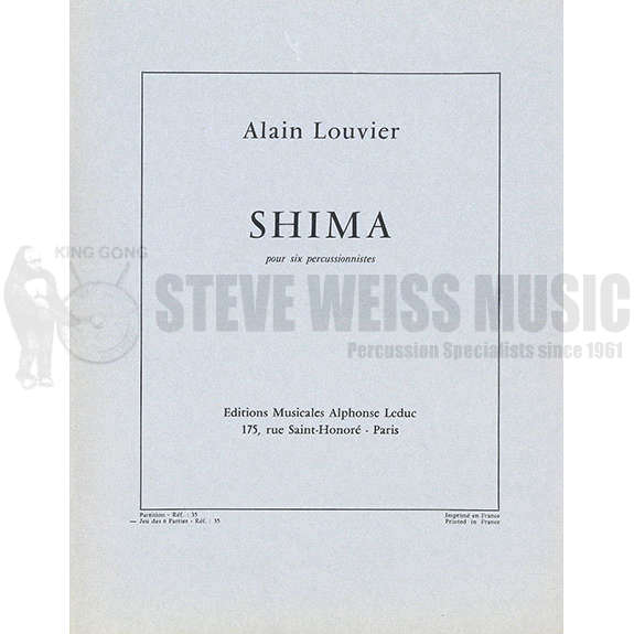 Louvier-Shima (S)-P/4T/B/C/V/M/2X/14 Gongs