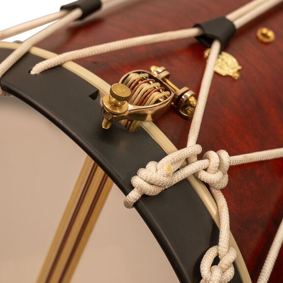 Loyal Drums Independence Model Rope Tension Snare Drum - Deep Coat Finish