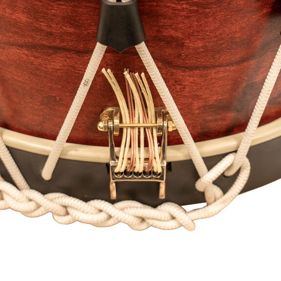 Loyal Drums Independence Model Rope Tension Snare Drum - Deep Coat Finish