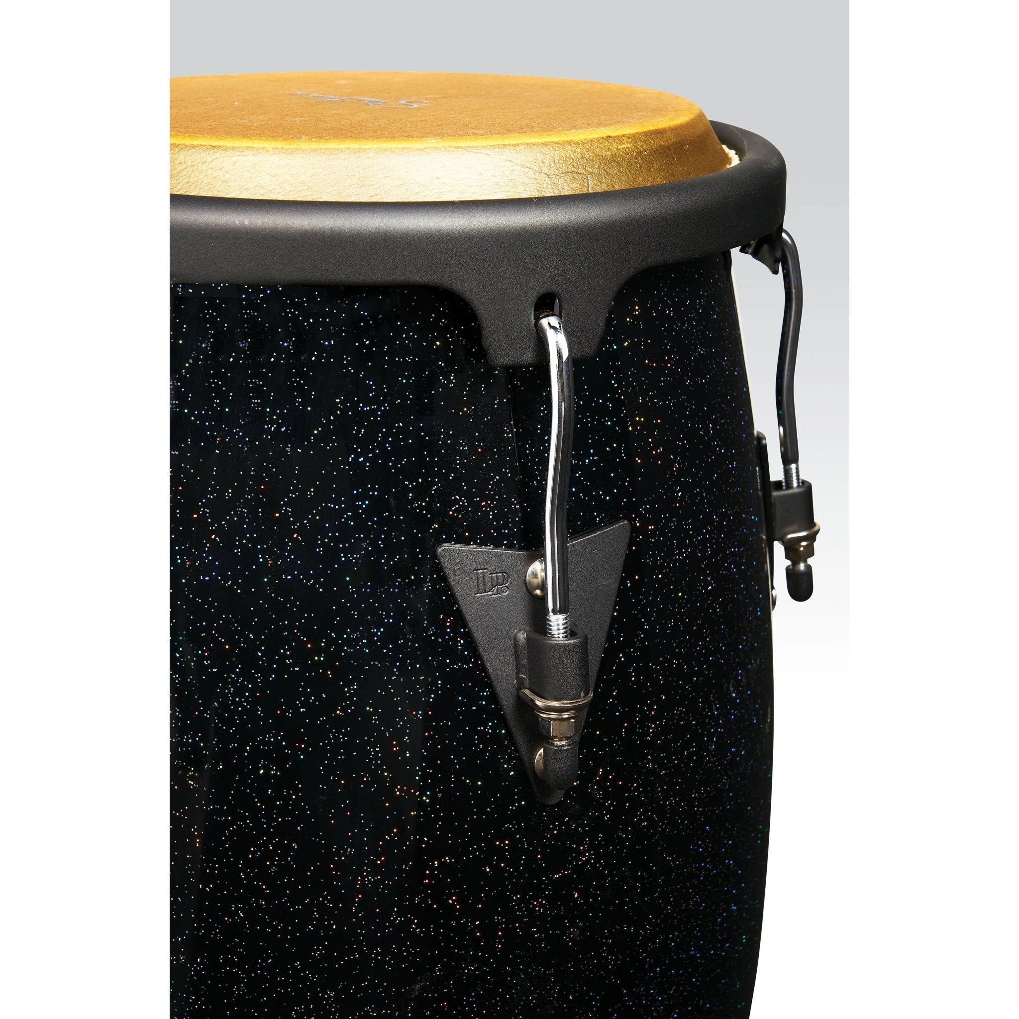 LP Aspire Santana Conga Black powder-coated hardware