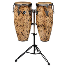 LP Latin Percussion Aspire 10″ and 11″ Conga Set Havana cafe