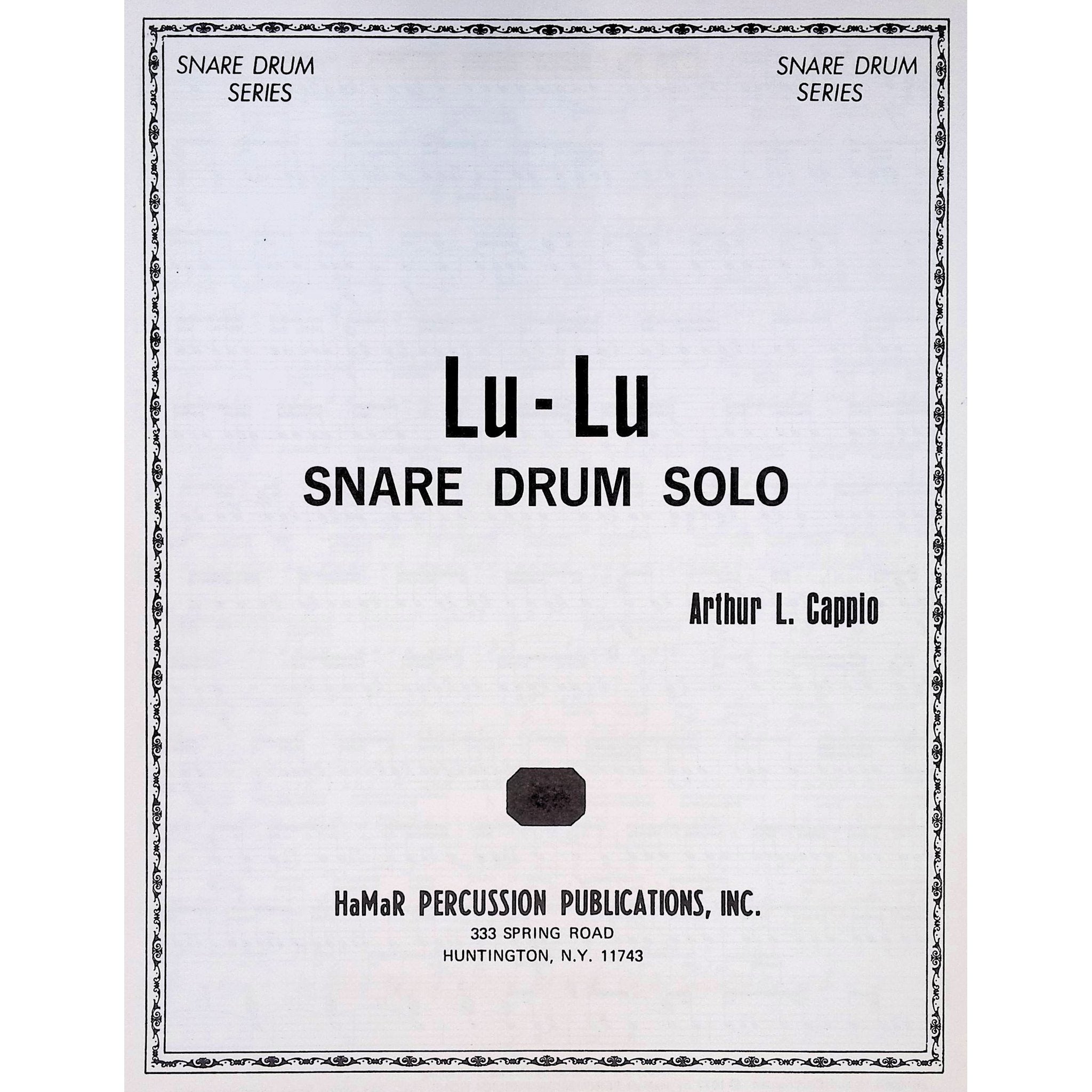 Lu Lu by Arthur Cappio