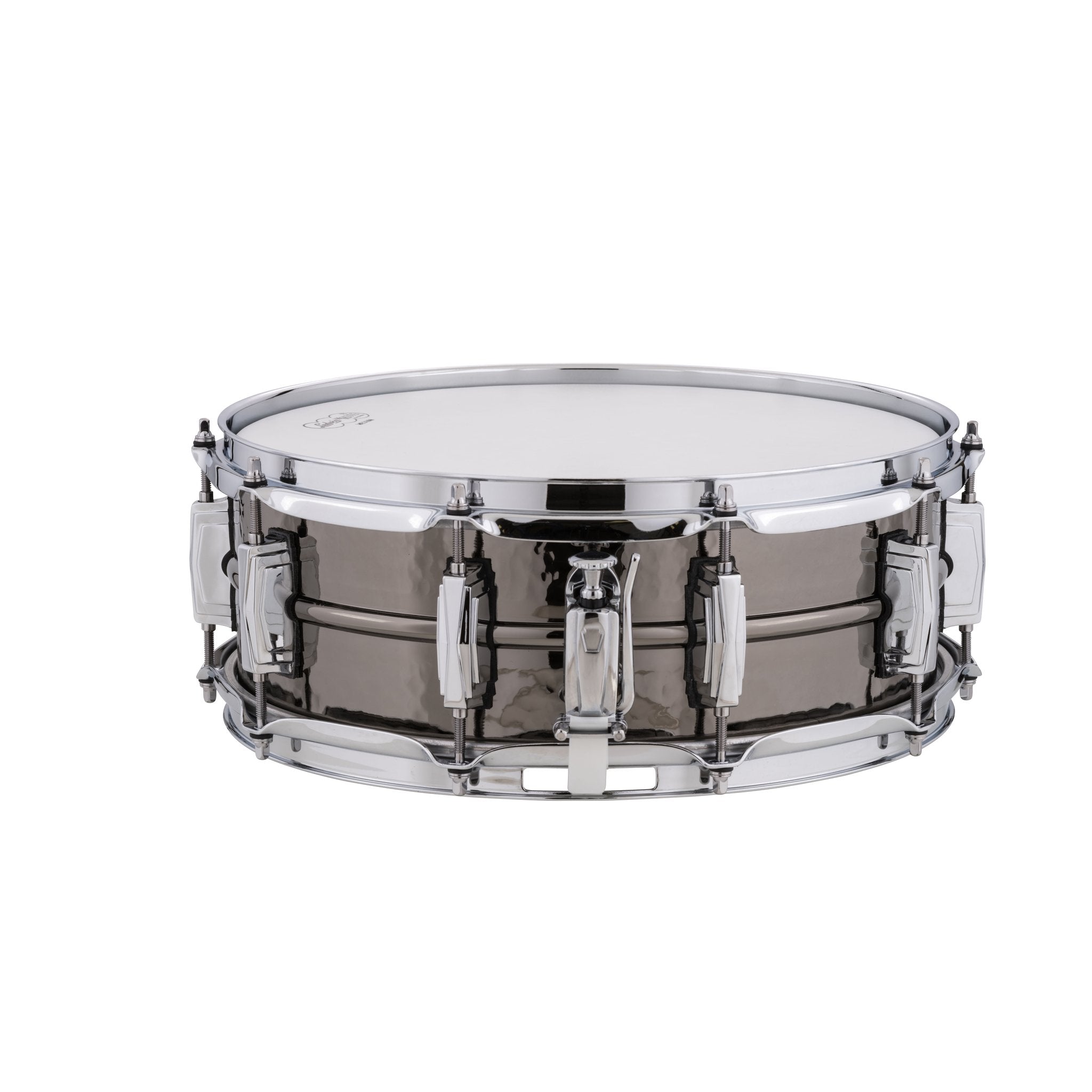 Ludwig Black Beauty Supraphonic Hammered Snare Drum - 14x5 lb416k Throw Off