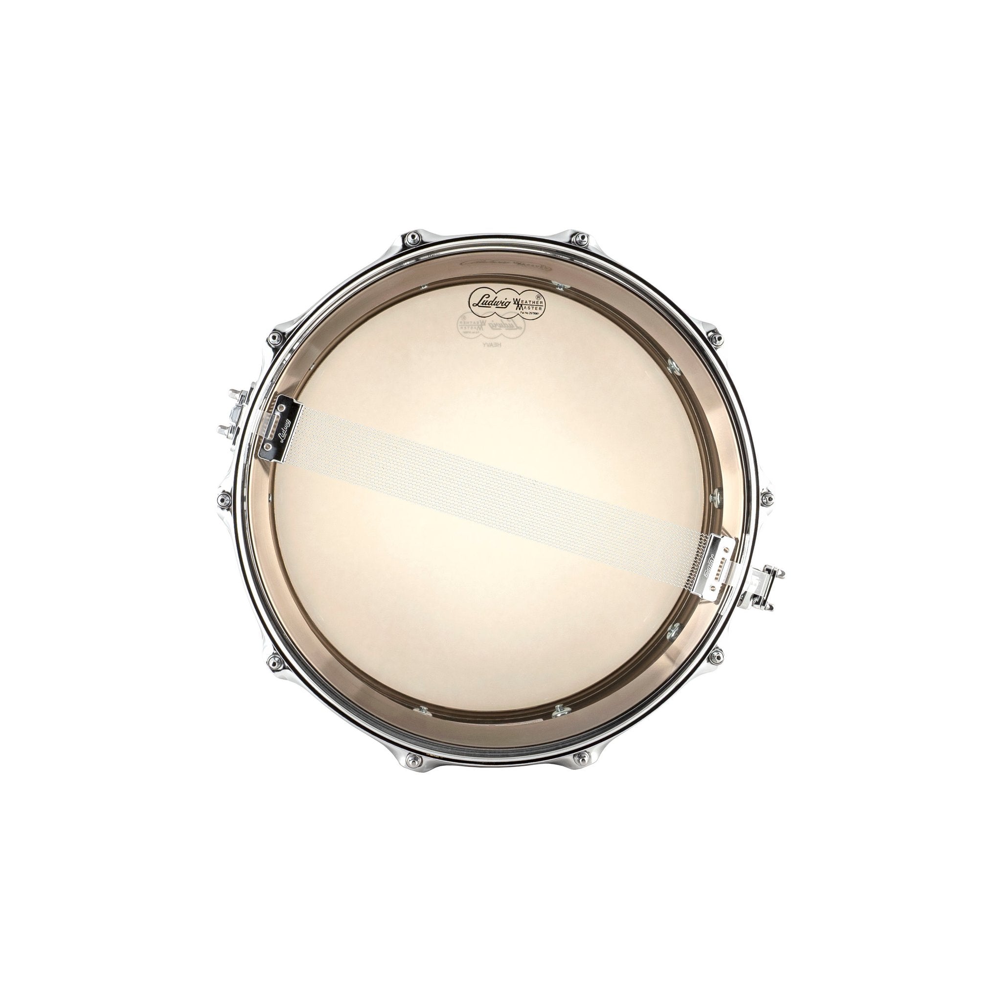 Ludwig Black Beauty Supraphonic Hammered Snare Drum with Tube Lugs