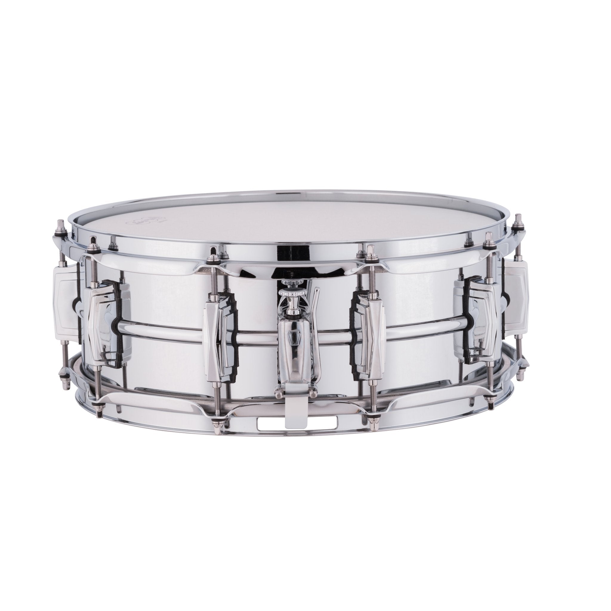 Ludwig Chrome Plated Aluminum Supraphonic Snare Drum - 14x5 LM400 Throw Off