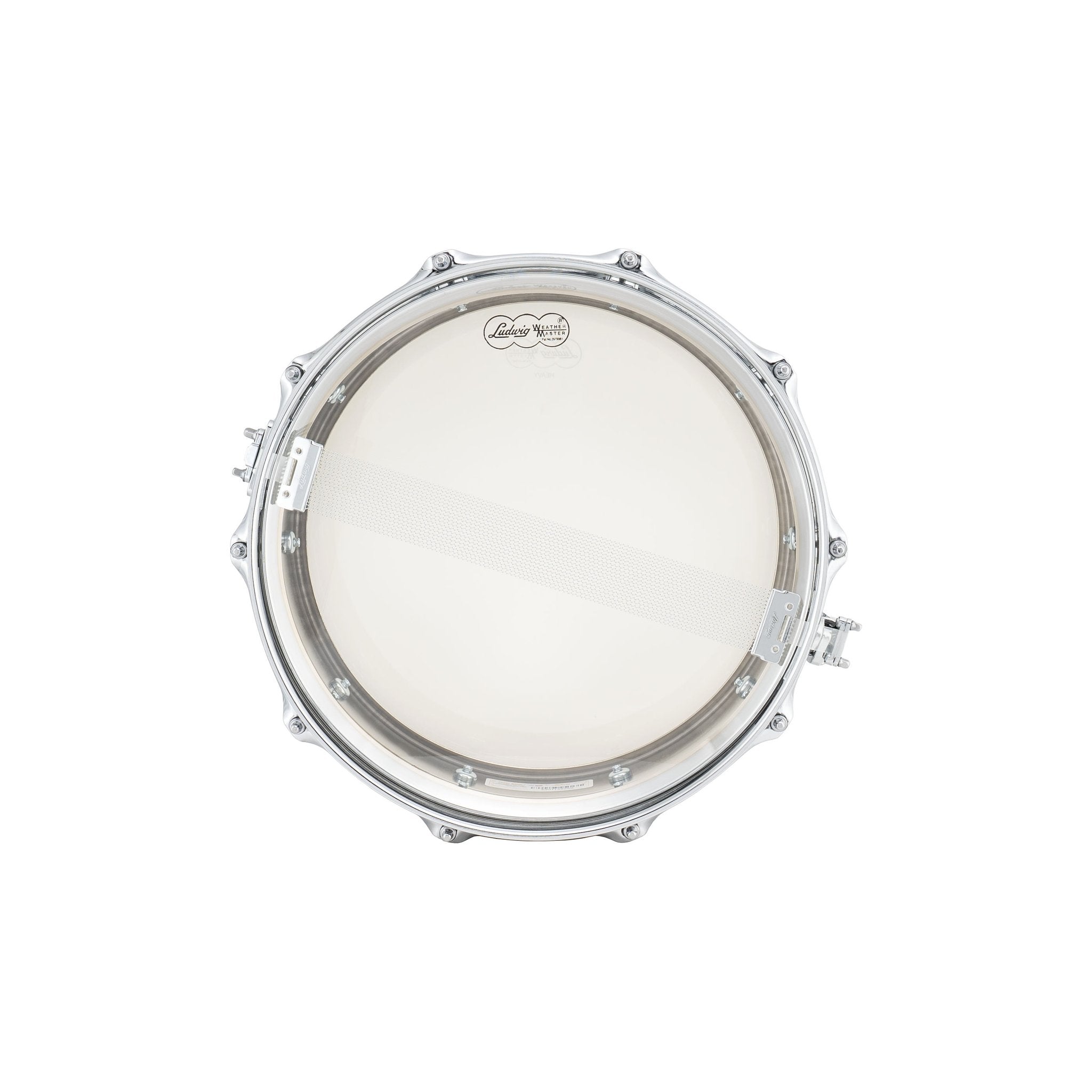 Ludwig Chrome Plated Brass Supra-Phonic Snare Drum - 14x5 LB400B Snare Wires