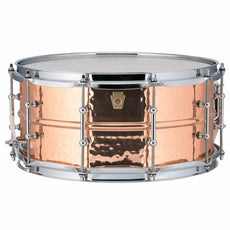 Ludwig Copperphonic Hammered Snare Drum with Tube Lugs - 14x6.5