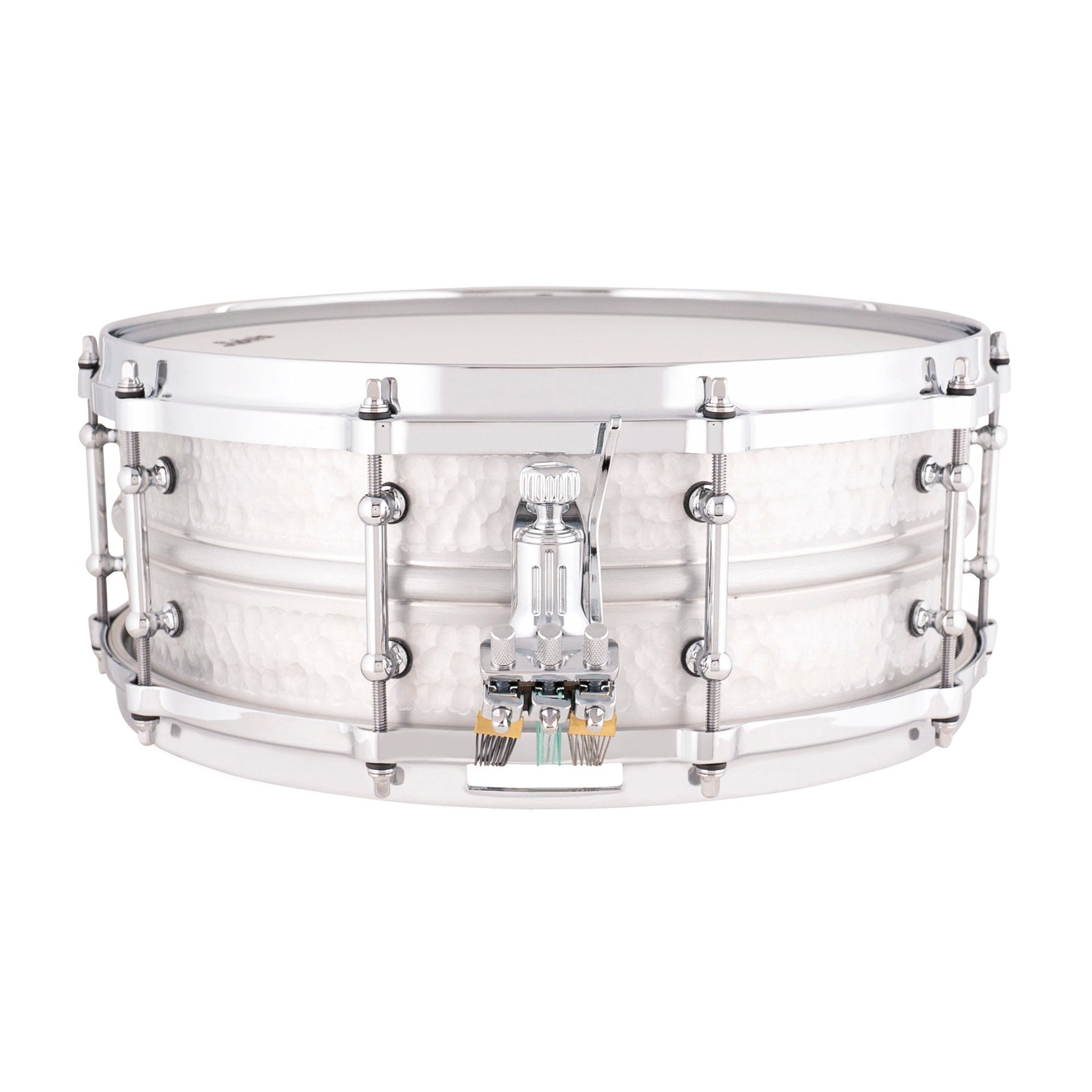 Ludwig Hammered Aluminum Concert Snare Drum - 14" x 5" - Image 3