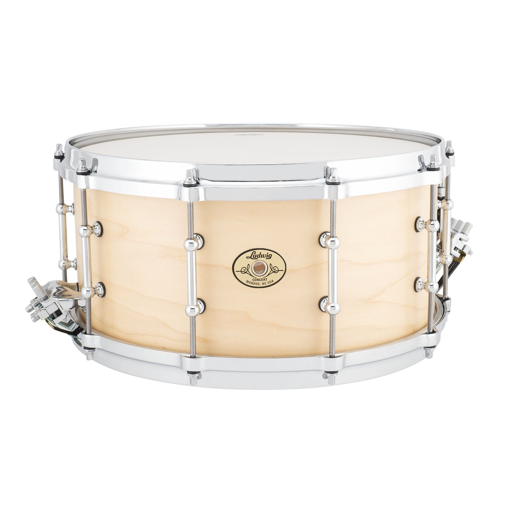 Ludwig Maple Concert Snare Drum - 14" x 6.5" - Natural - Image 1