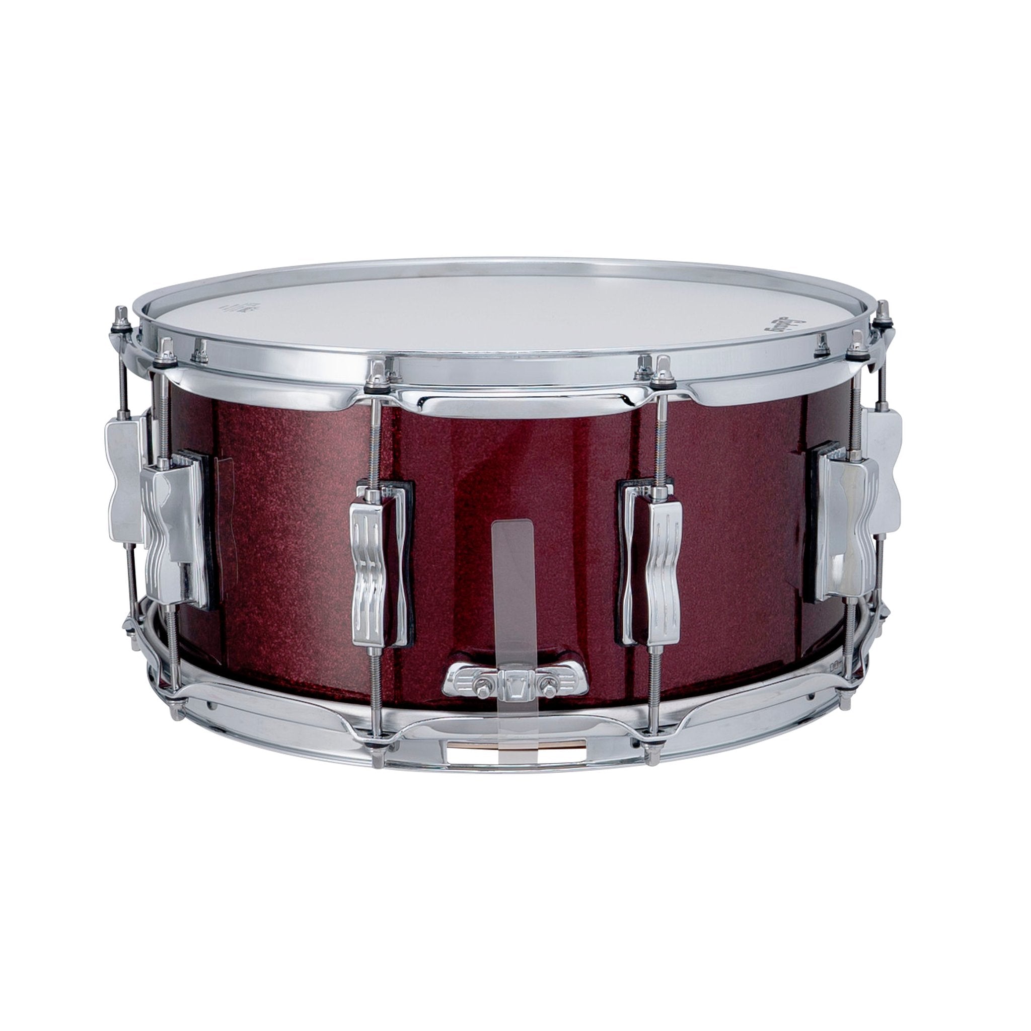 Ludwig NeuSonic Snare Drum Merlot Super Sparkle - 14x6.5 LSN364XXS3 Butt Plate