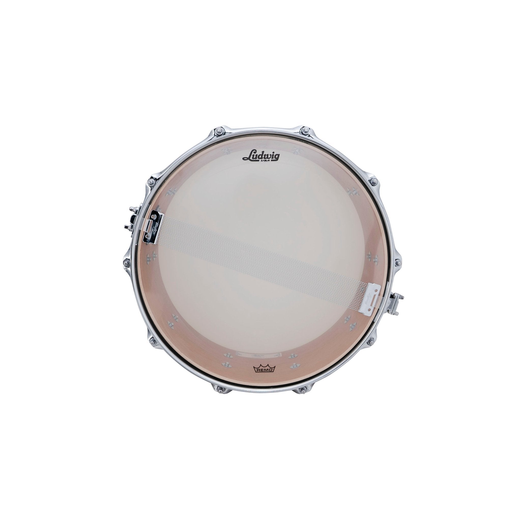 Ludwig NeuSonic Snare Drum Titanium Silver Sparkle - 14x6.5 LSN364XXS1 Snare Wires