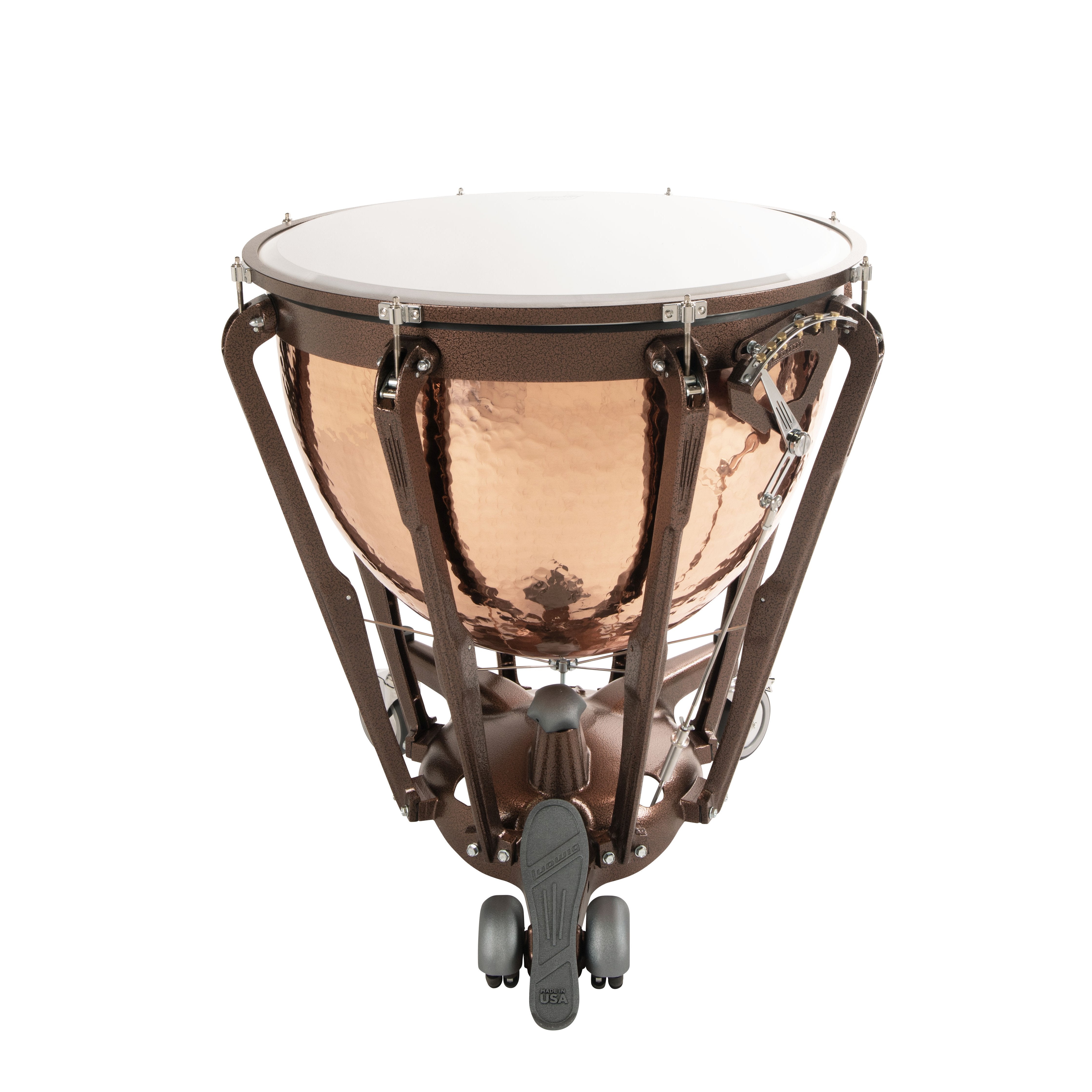 Ludwig Professional Series Hammered Copper Timpani with Gauge - 29" - Image 1