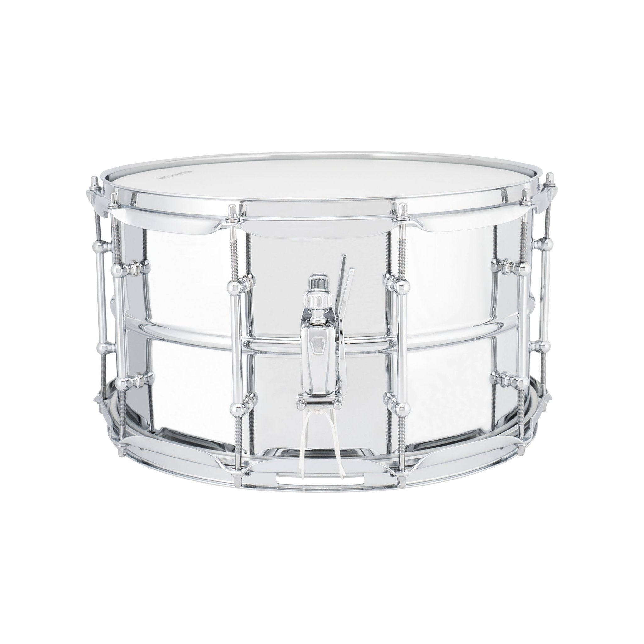 Ludwig Supralite Steel Snare Drum - 14x8 | Steve Weiss Music