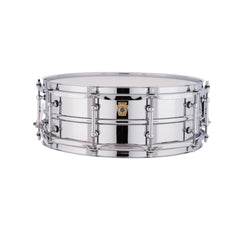 Ludwig Supraphonic Chrome Plated Aluminum Snare Drum with Tube Lugs - 14x5 lm400t