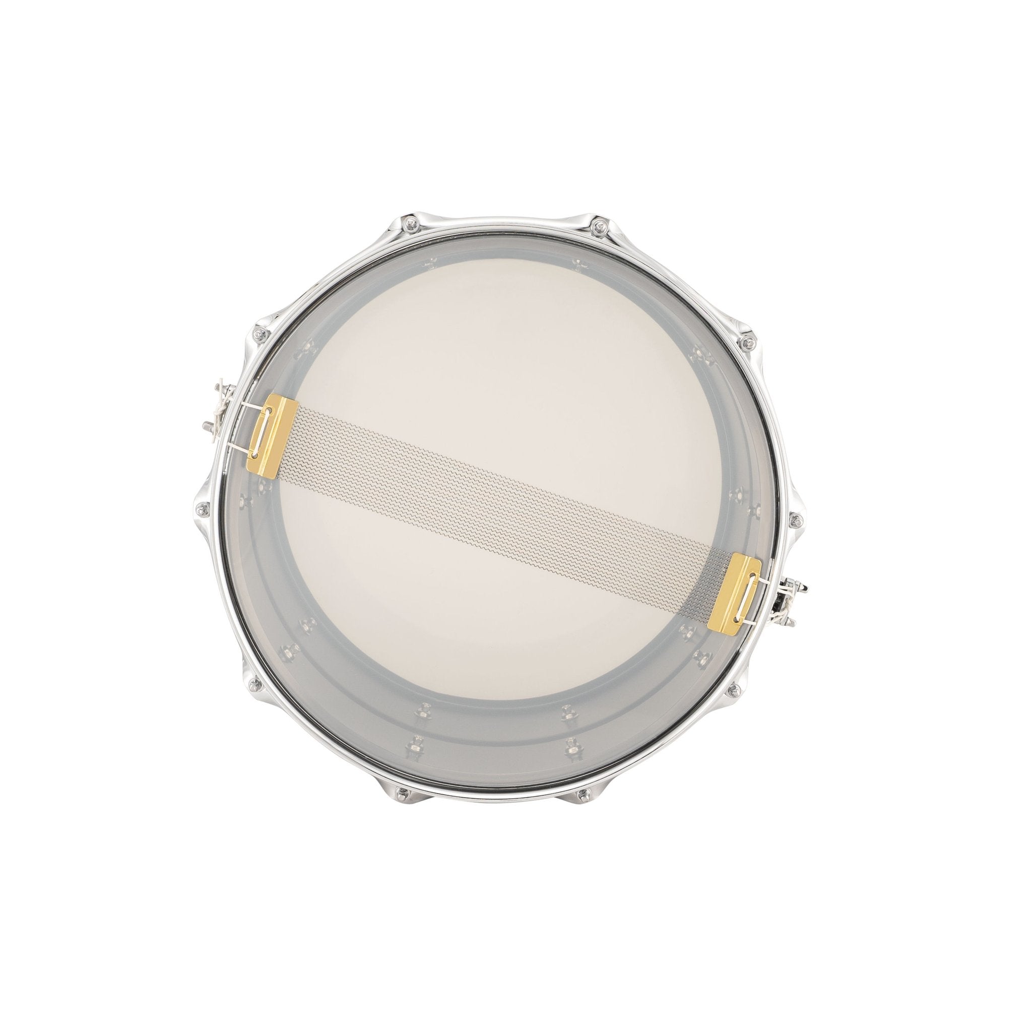 Ludwig Universal Brass Snare Drum - 14x8 LU0814C Snare Side