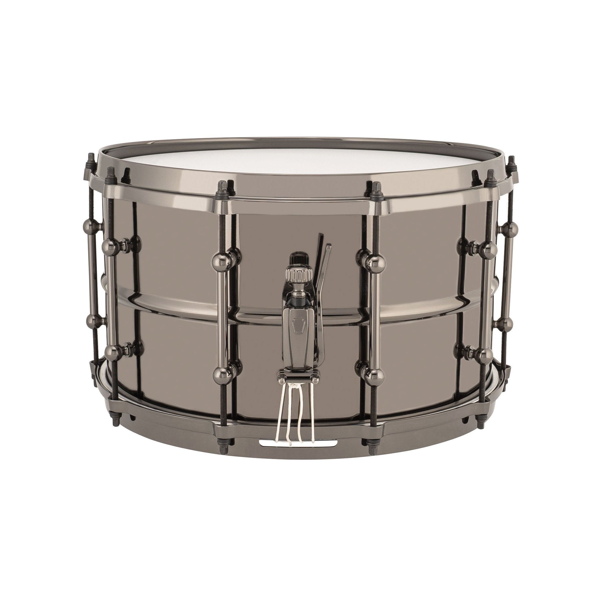 Ludwig Universal Brass Snare Drum with Die Cast Hoops - 14x8 LU0814 Throw Off