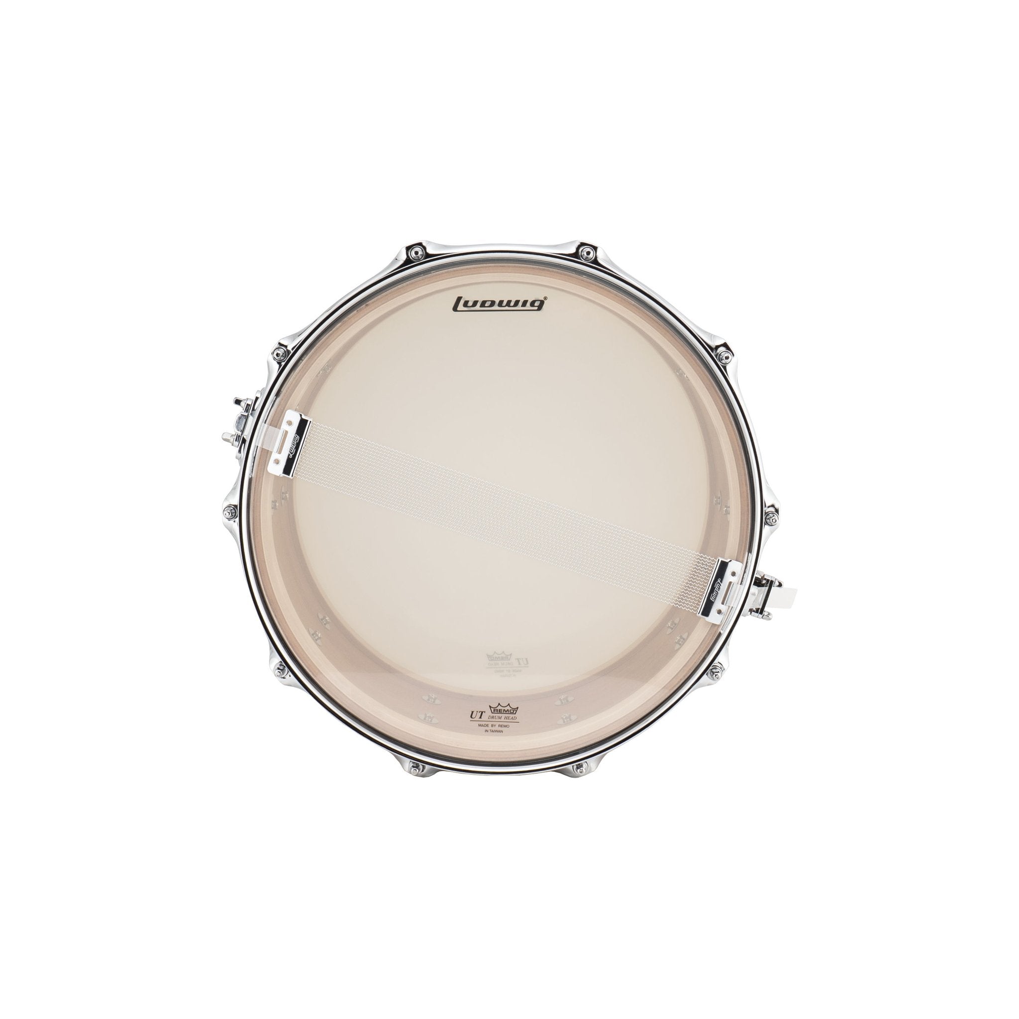 Ludwig Universal Mahogany Snare Drum - 14x6.5 LU6514MA Snare Side