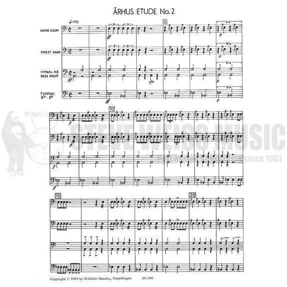 Lylloff-Arhus Etude No. 2-P/T