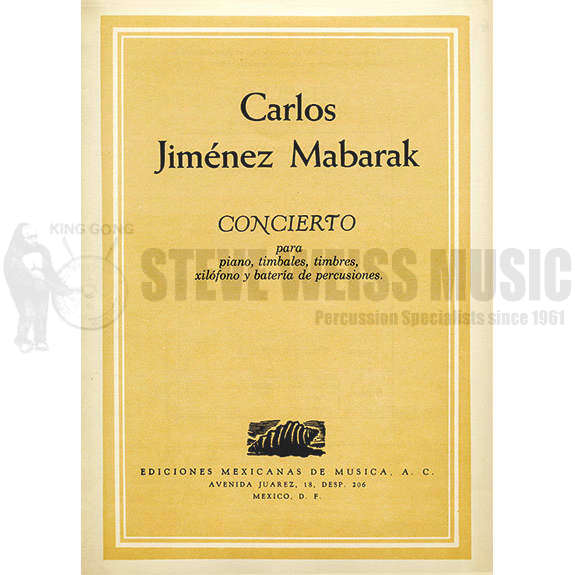 Mabarak-Concierto(S)-P/3T/X/B-PN solo
