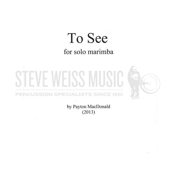 MacDonald-To See-M