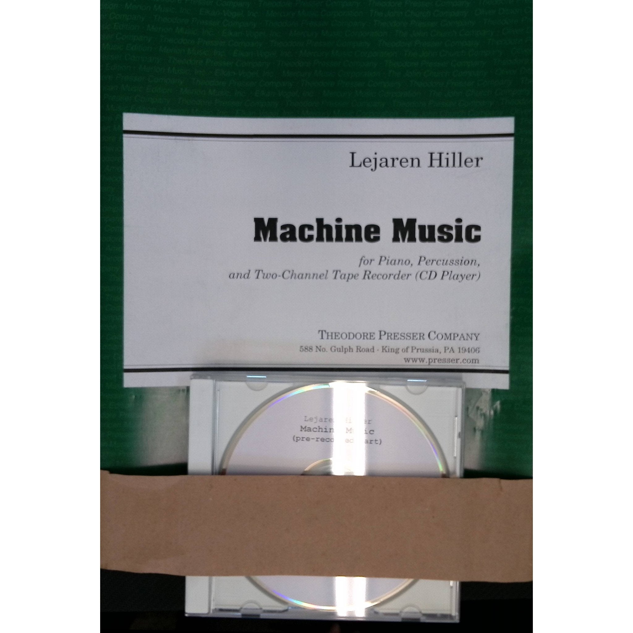 Machine Music by Lejaren Hiller