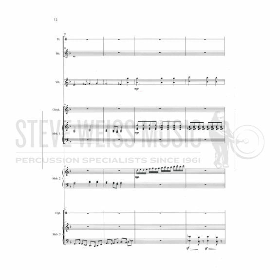 Mahler-5th Movement of the 3rd Symphony arr. Roggenbuck (SP)-B/V/C/3M/Church bells/P