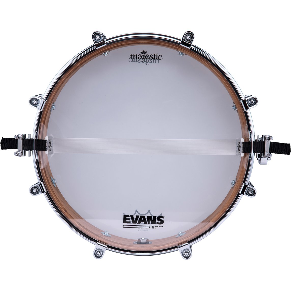 Majestic 13"x2.5" Cherry Opus One Snare Drum Bottom Drumhead with Wires
