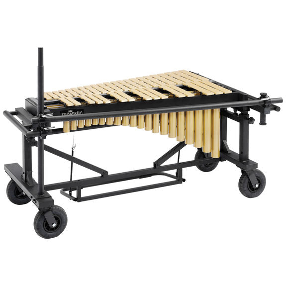 Majestic 3.0 Octave Quantum Vibraphone with Motor & Field Frame - Gold Bar