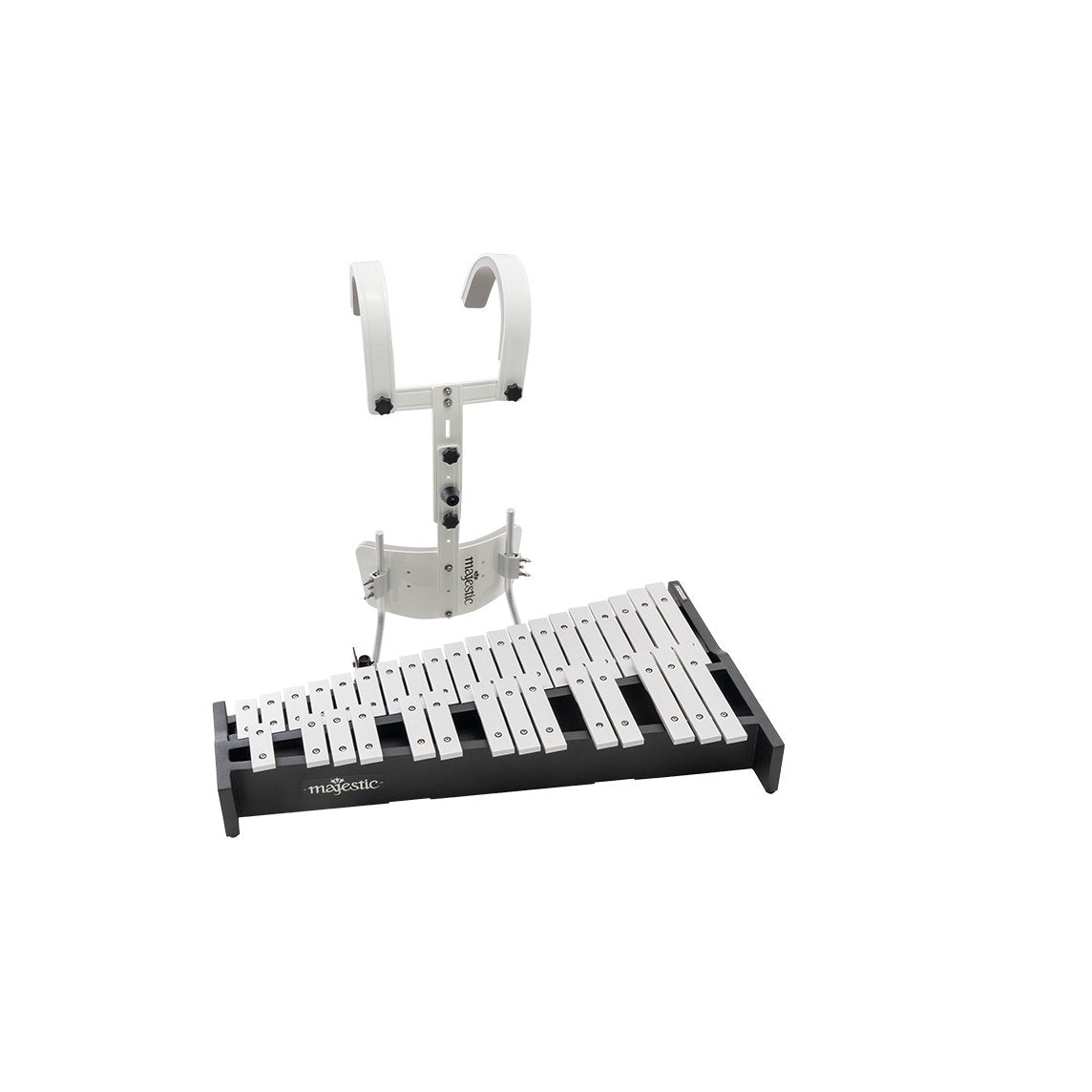 Majestic Concert Black 2.6 Oct. Aluminum Marching Bells BQ626A