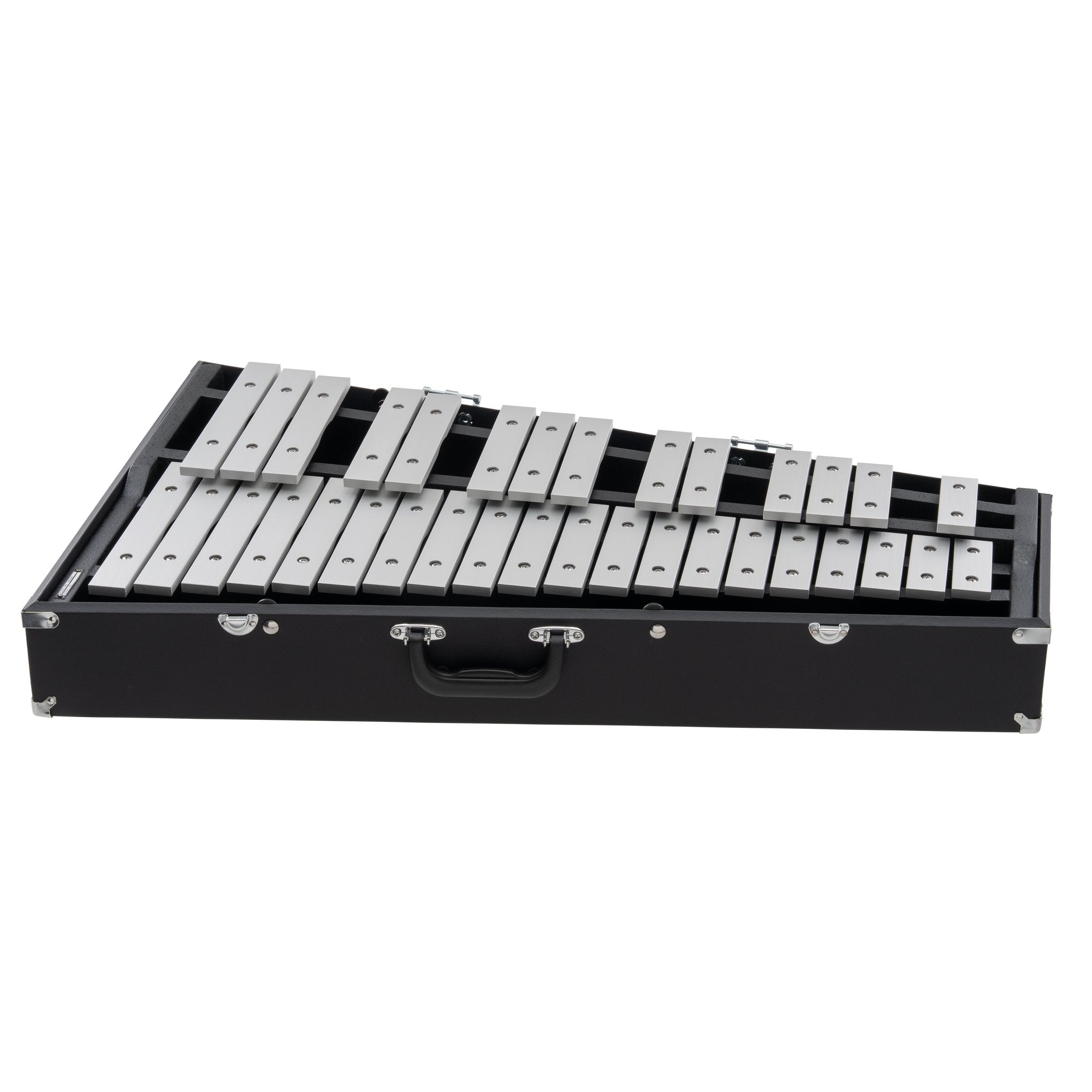 Majestic Concert Black 2.6 Octave Aluminum Concert Bells (B626A) Naturals