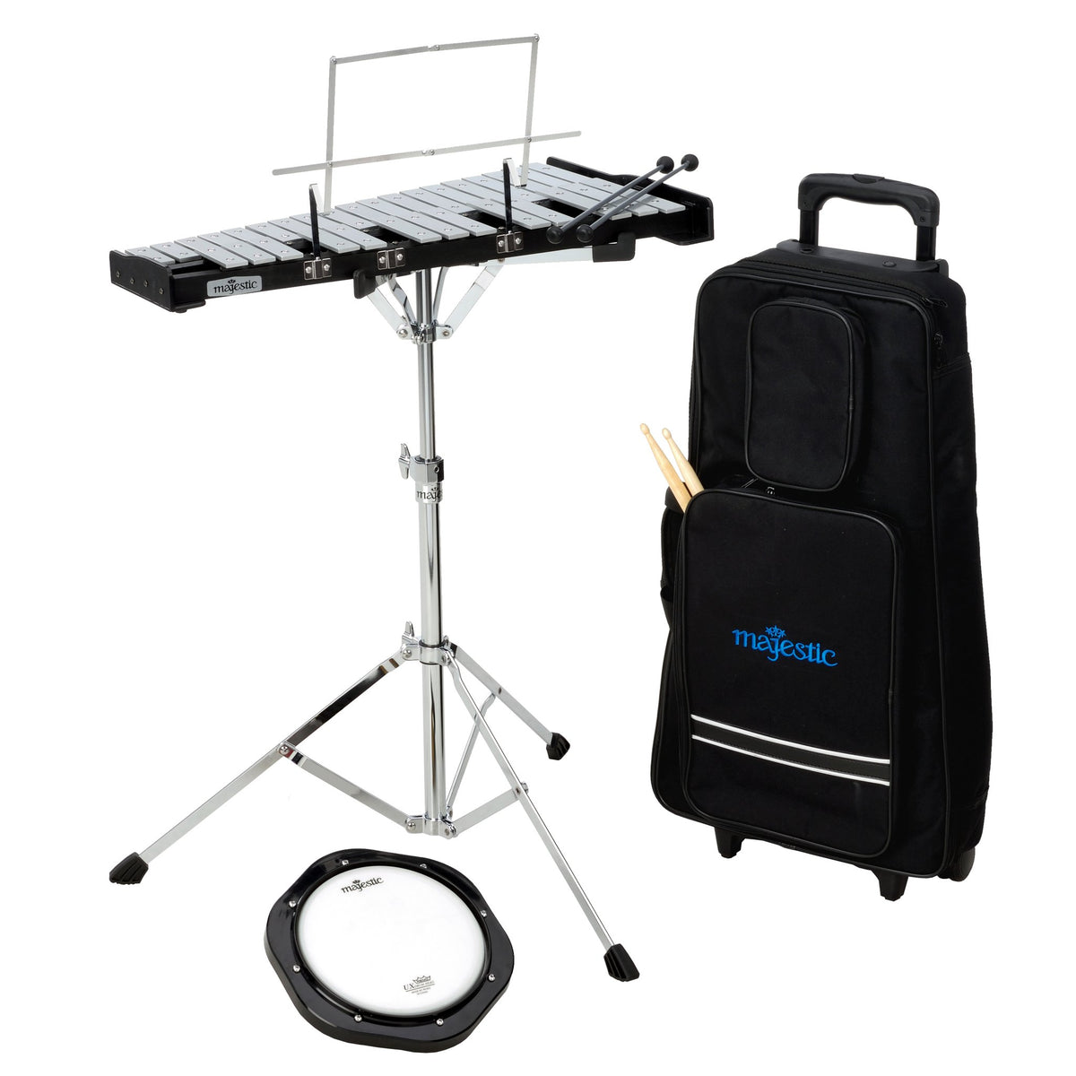 Majestic Educational Bell Kit with Rolling Bag AK32PC