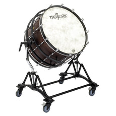 Majestic Prophonic Series Concert Bass Drum with SSB Tilting Suspended Stand - 28" x 18"