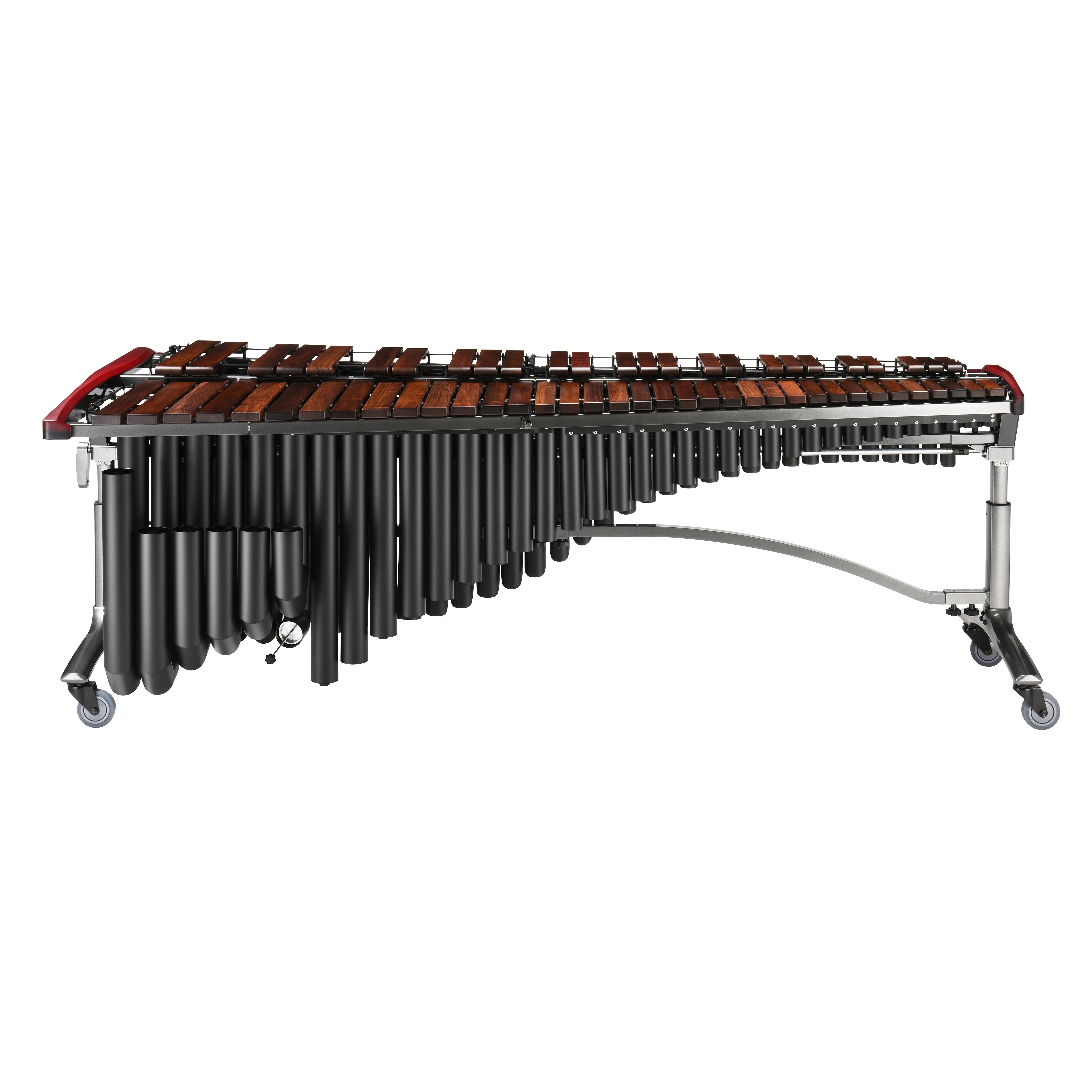 Majestic Reflection Series 5.0 Octave Rosewood Marimba - Black