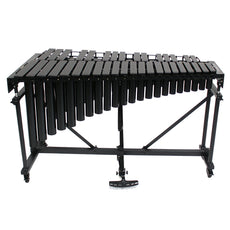 Malletech 3.0 Oct Omega Air Pro Vibraphone w/ Motor A=442 - Black Bars Ergo Pedal MAL-OA3.0P-B