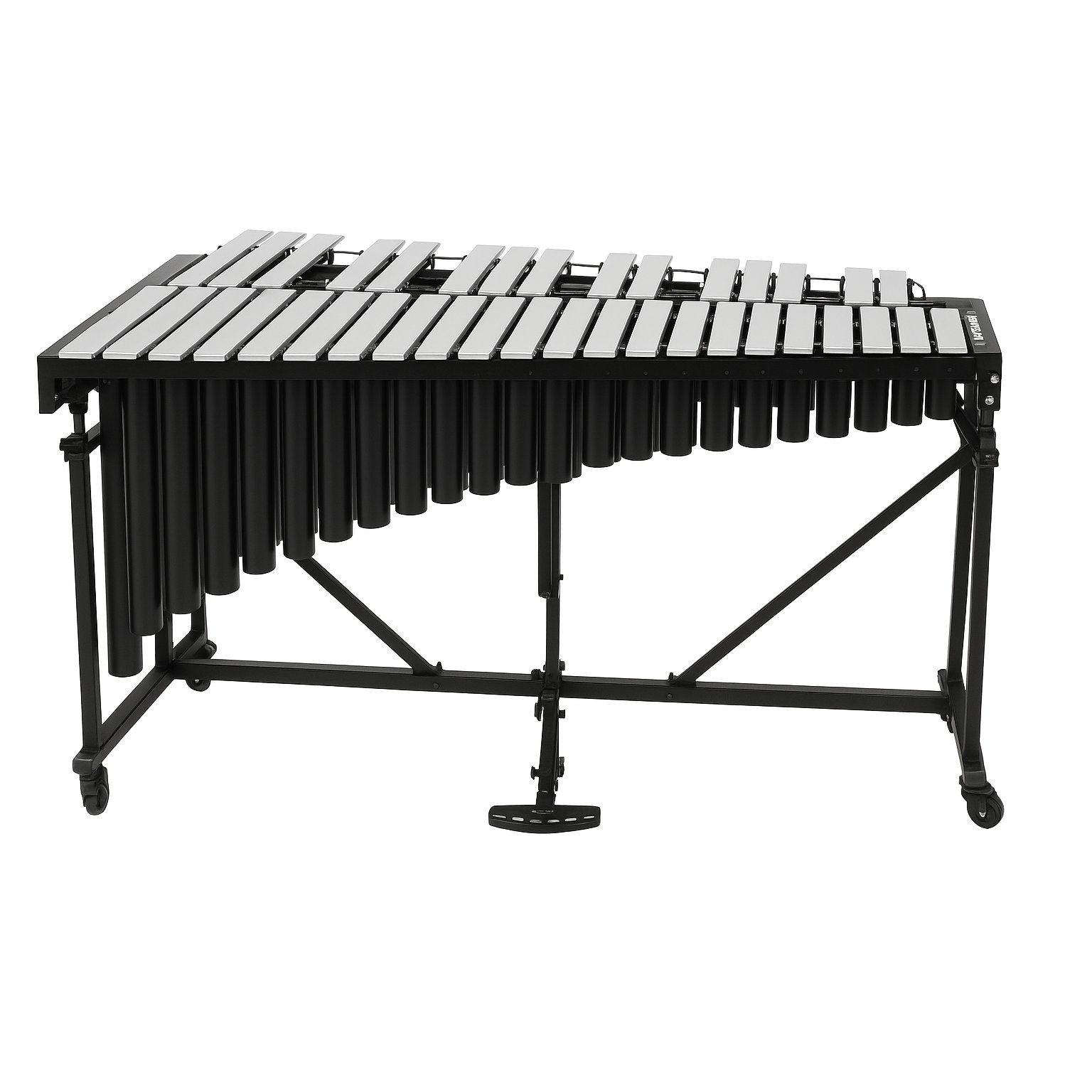 Malletech 3.0 Oct Omega Air Pro Vibraphone w/ Motor A=442 - Silver Bars Ergo Pedal MAL-OA3.0P