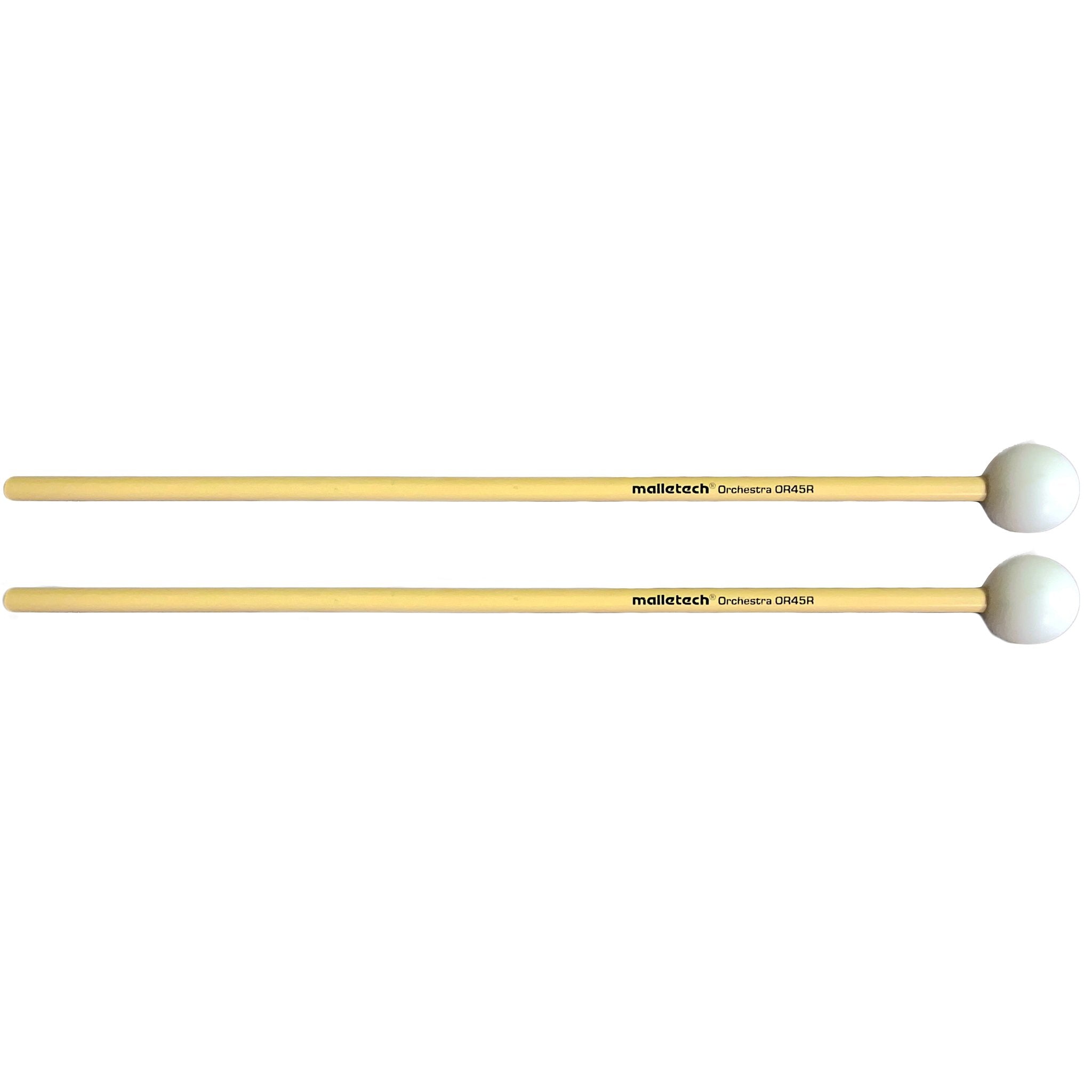 Malletech Orchestral OR45R Hard Rattan Xylophone Bell Mallets
