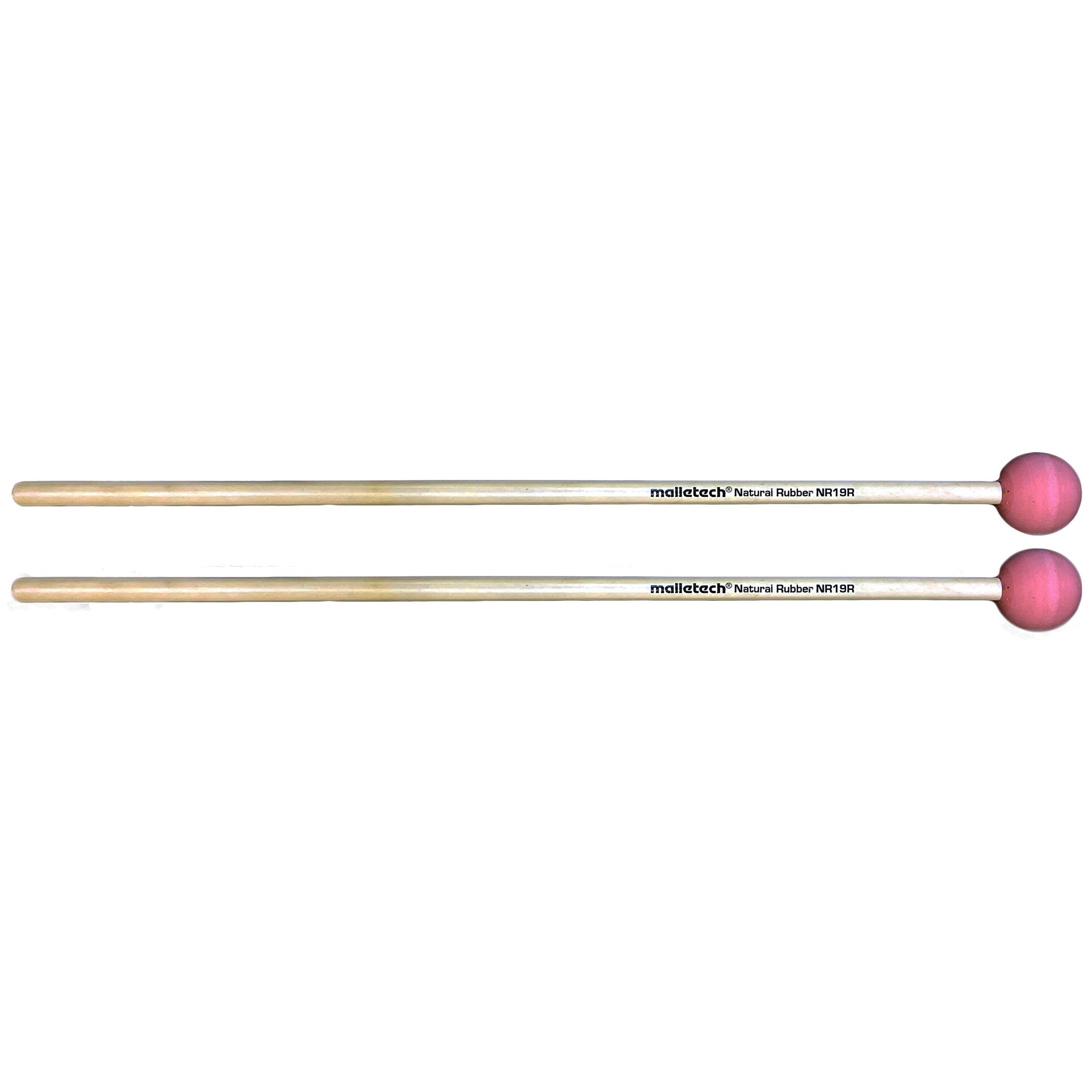 Malletech Natural NR19R Xylophone Bell Mallets